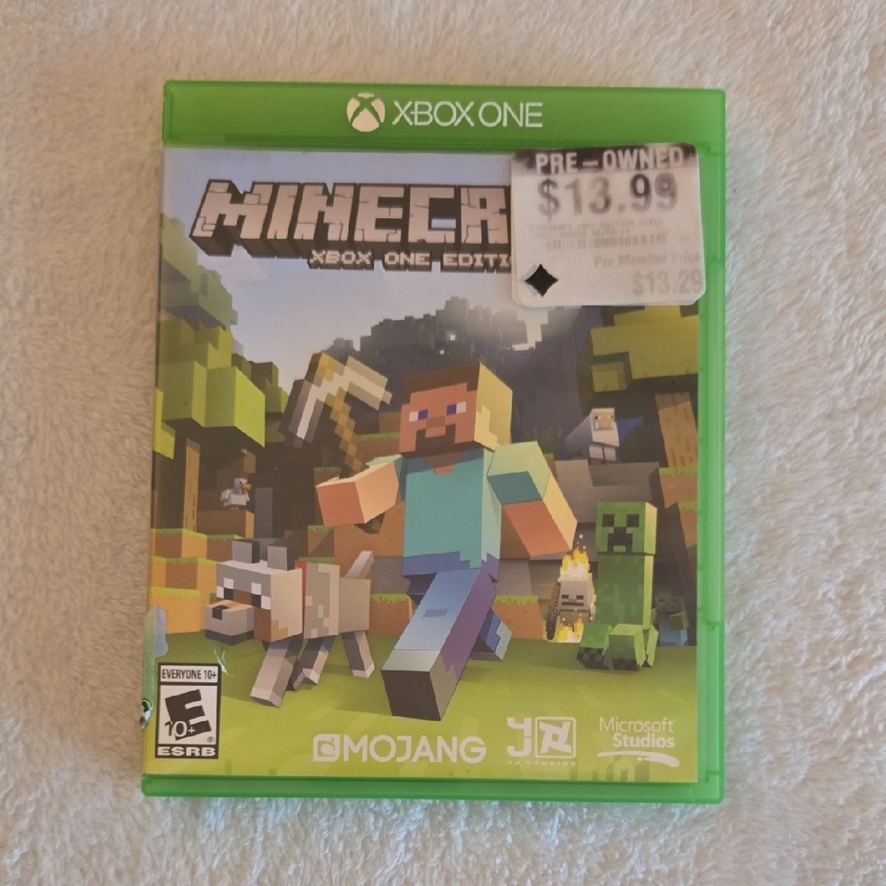 Minecraft Xbox One Edition Game Case